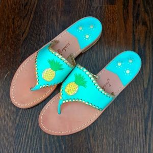 Jack Rogers pineapple